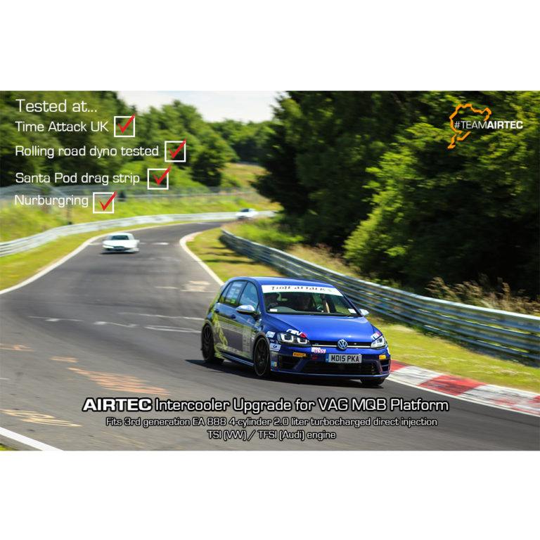 AIRTEC Motorsport Intercooler Upgrade for VW Golf 7, Seat Leon Cupra