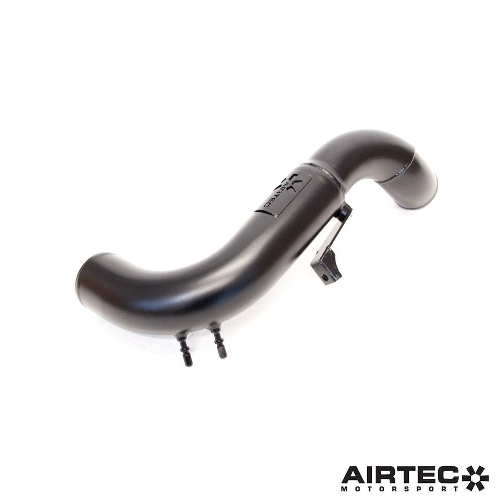 AIRTEC Alloy Top Induction Pipe for Mk2 Focus ST2 & Volvo C30 T5 BLACK FINISH