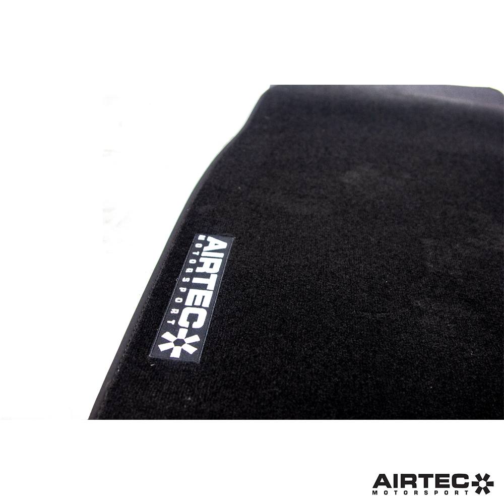 CARMAT TEXER – Tappetini Auto Tessuto Su Misura Per MINI R56 (2006-2013) – Set 4 Pezzi Nero – 650g/m² – Fissaggi Originali