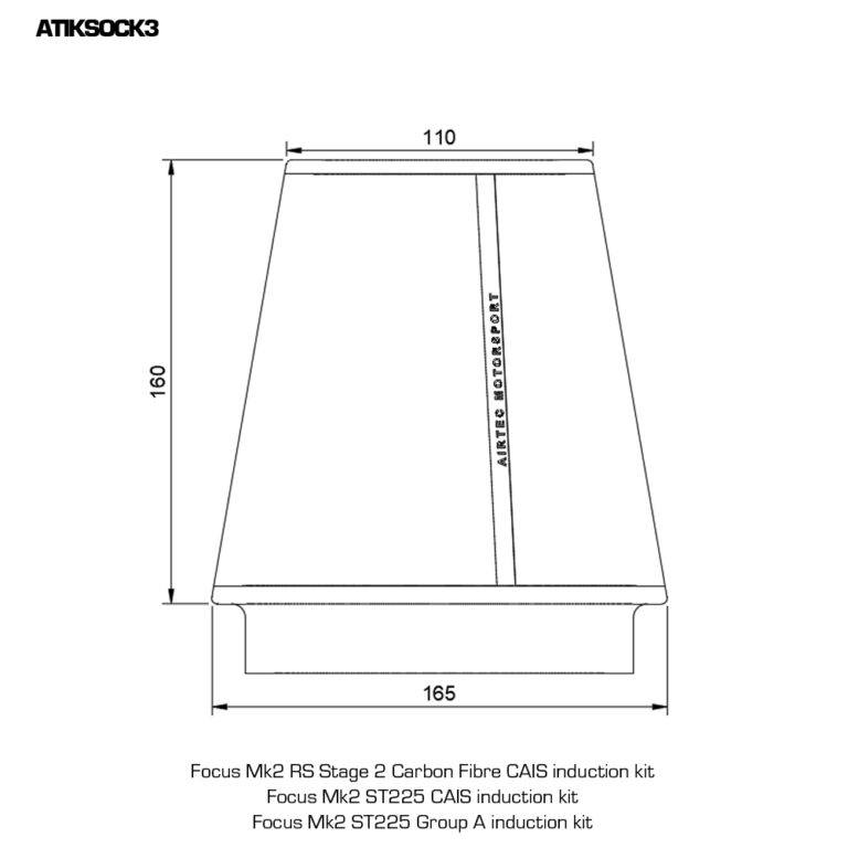 AIRTEC Motorsport Filter Sock AIRTEC Motorsport