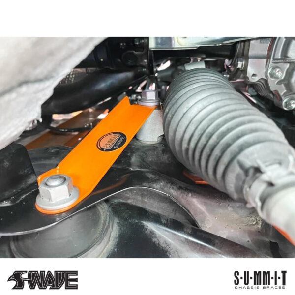 SWAVE & SUMMIT Reinforced Steering Rack Brace for Toyota Yaris GR - Image 2