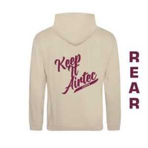 AIRTEC Motorsport Retro Style Hoodie -  Sand