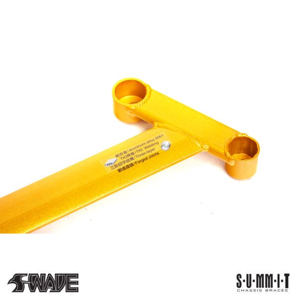 SUMMIT & SWAVE Front Lower Back Big 4 Point Chassis Brace for Toyota Yaris GR - Image 2