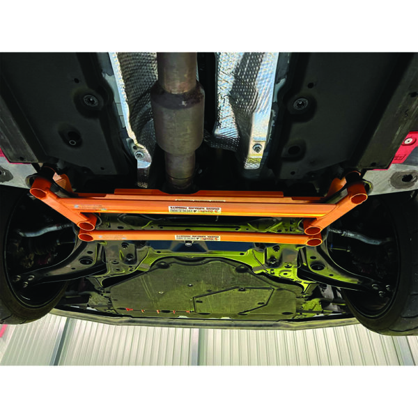 SUMMIT & SWAVE Front Lower Back Big 4 Point Chassis Brace for Toyota Yaris GR - Image 5
