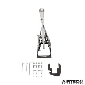 AIRTEC Motorsport Gear Shift Assembly for Toyota Yaris GR Gen 2 (Incl. Vertical Handbrake/Aero Performance) - Motorsport Silver Finish